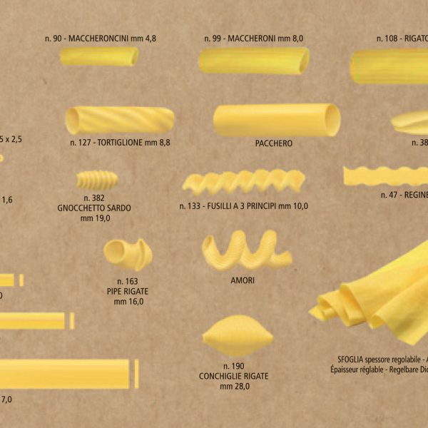 Omcan - 8.8 mm #127 Tortiglione Pasta Die - 39690