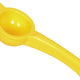 Omcan - 9" Yellow Manual Citrus Squeezer (23 cm), 20/cs - 80294
