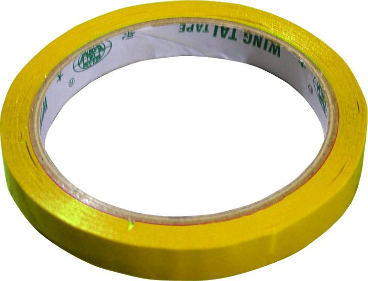 Omcan - 9 mm x 66 m Yellow Poly Bag Sealer Tape, Pack of 24 Rolls - 31352