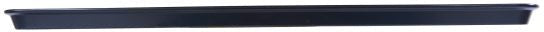 Omcan - 9″ x 30″ Black ABS Plastic Food and Produce Display or Merchandising Tray, Pack of 10 - 81101