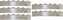 Omcan - 96” #222 Band Saw Blade, Pack of 4 - 10293