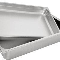 Omcan - 9.5 QT Stainless Steel Roll Top Chafer (9.0 L) - 41821