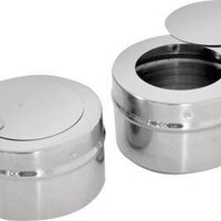 Omcan - 9.5 QT Stainless Steel Roll Top Chafer (9.0 L) - 41821