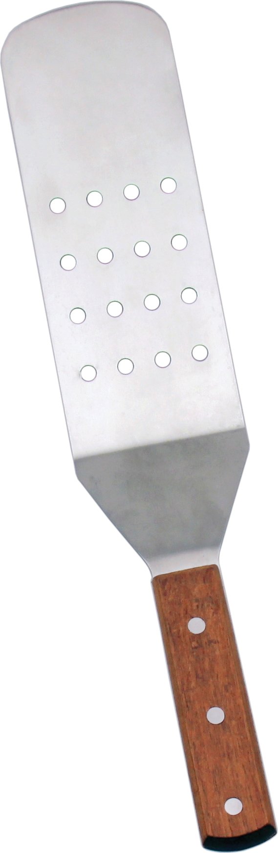 Omcan - 9.5" x 3" Flexible Turner with Perforated Blade, Pack of 20 - 80008