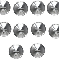 Omcan - Aluminium Cover for 10.25 QT Sauce Pan, Pack of 10 - 43357