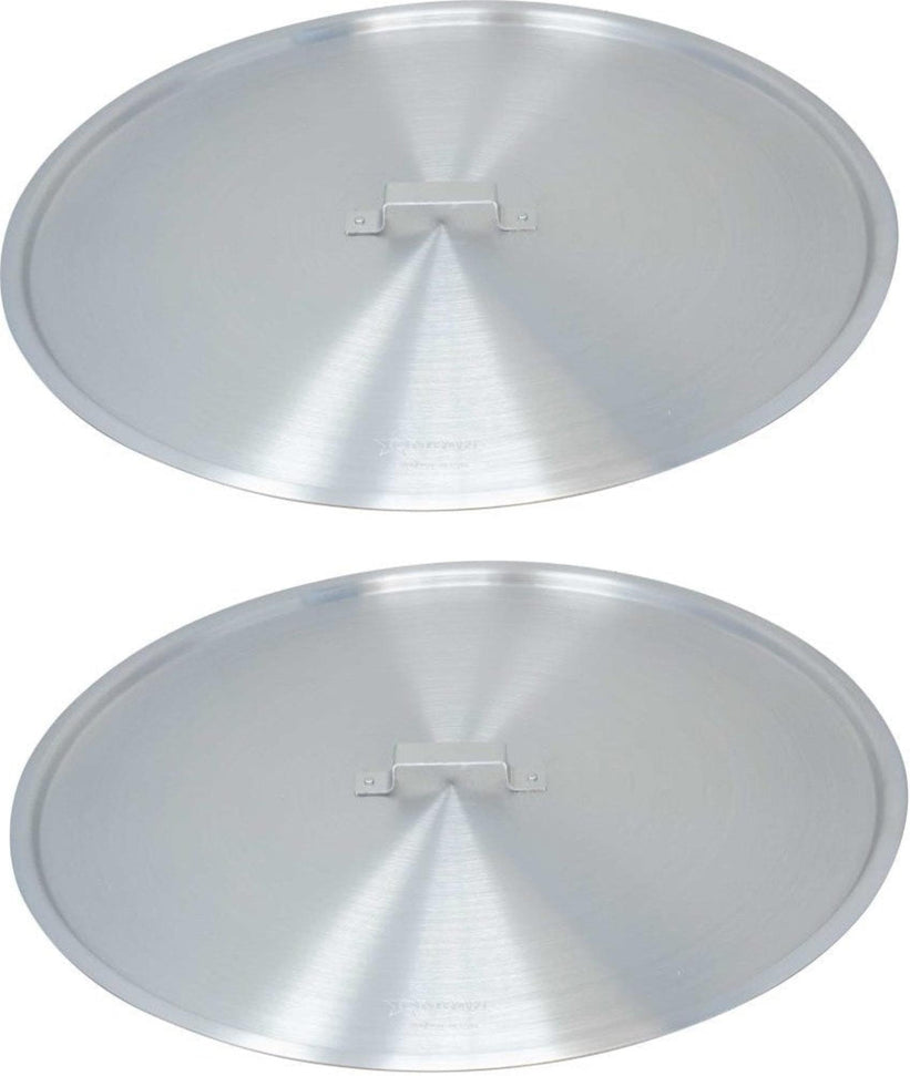 Omcan - Aluminium Cover for 140 QT Stock Pot, Pack of 2 - 43389