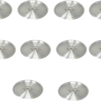 Omcan - Aluminium Cover for 16 QT Stock Pot, Pack of 10 - 43380