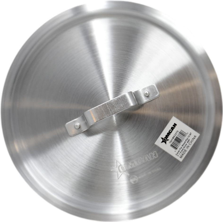 Omcan - Aluminium Cover for 8 QT Saute Pan and 12 QT Sauce Pot, Pack of 10 - 43379