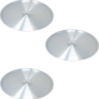Omcan - Aluminium Cover for 80 QT Stock Pot, Pack of 3 - 43386