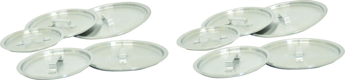 Omcan - Aluminum Cover For 18 QT Brazier Pan (80490), Pack of 10 - 80489