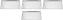 Omcan - Aluminum Flat-Top Cover For Nesting Sheet Pan Racks, Pack of 2 - 44319