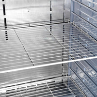 Omcan - Aurora 21.89 Cu. Ft. Single Glass Door Dry Aging Cabinet - 49000