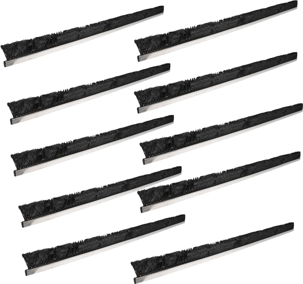 Omcan - Black 1” x 30” Parsley Runner, Pack of 10 - 10796