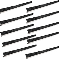 Omcan - Black 1” x 30” Parsley Runner, Pack of 10 - 10796