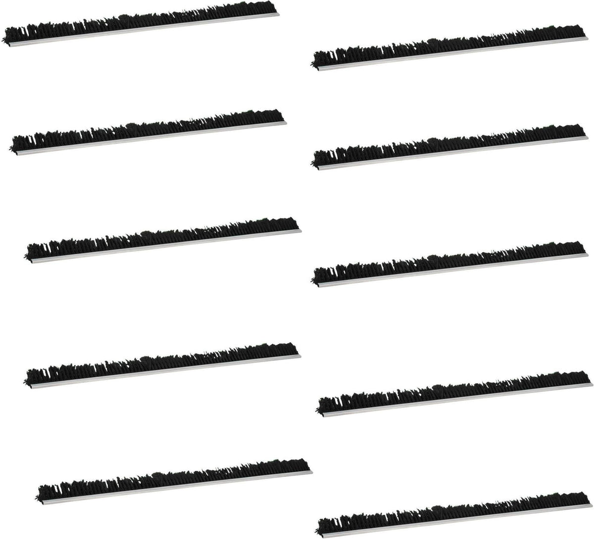 Omcan - Black 2” x 30” Parsley Runner, Pack of 10 - 10797