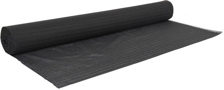 Omcan - Black 36” x 60” Non-Skid Liner, Pack of 24 Rolls - 10529