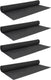 Omcan - Black 36” x 60” Non-Skid Liner, Pack of 24 Rolls - 10529