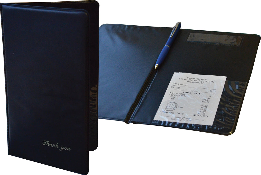 Omcan - Black Bill Holder, Pack of 60 - 39789