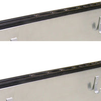 Omcan - Black Insert For Large Stainless Steel Knife Rack, Pack of 4 - 12940