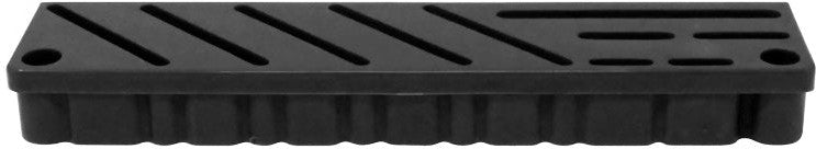 Omcan - Black Plastic Insert For Small Stainless Steel Knife Rack, Pack of 10 - 12930