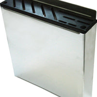 Omcan - Black Plastic Insert For Small Stainless Steel Knife Rack, Pack of 10 - 12930