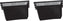 Omcan - Black Plastic Knife Rack, Pack of 2 - 11540