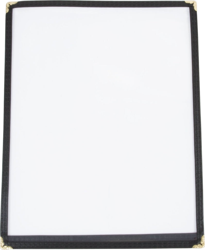 Omcan - Black Single Menu Holder, Pack of 70 - 39790
