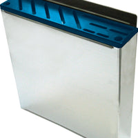 Omcan - Blue Plastic Insert For Small Stainless Steel Knife Rack, Pack of 10 - 12927