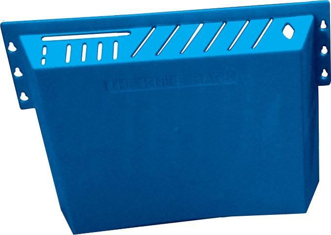 Omcan - Blue Plastic Knife Rack, Pack of 5 - 11541