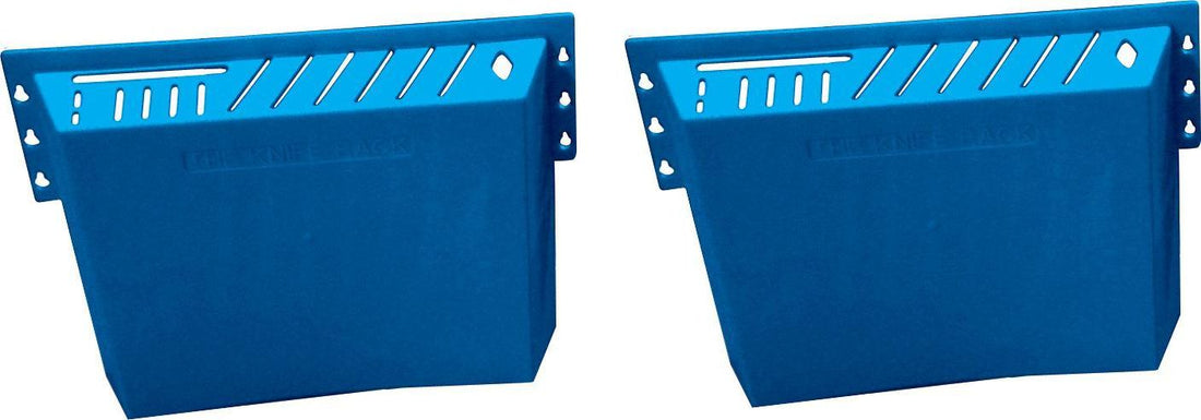 Omcan - Blue Plastic Knife Rack, Pack of 5 - 11541