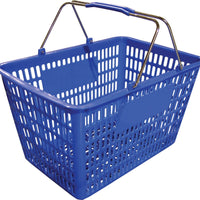 Omcan - Blue Shopping Basket, Pack of 10 - 13023