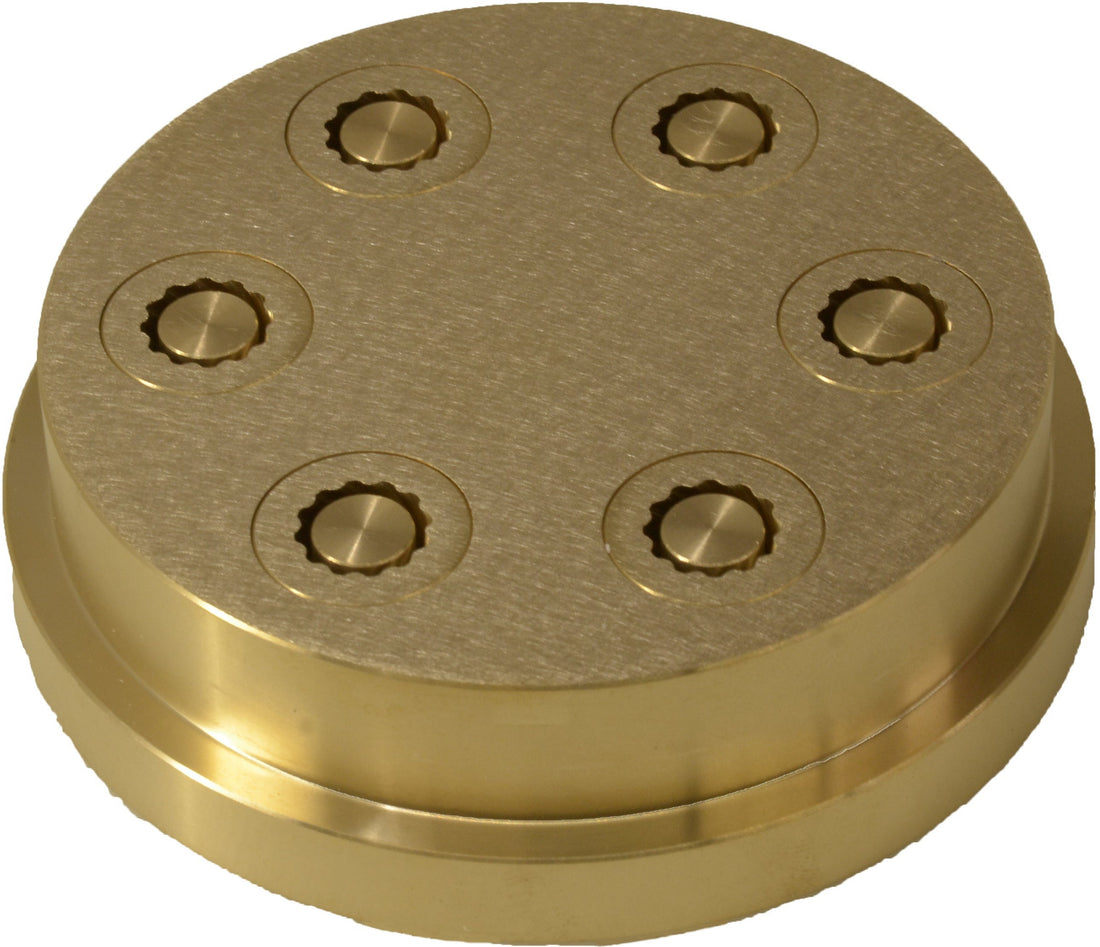 Omcan - Brass Pasta Die #128 Tortiglioni 13 mm For 16643/13236/13440 - 45915