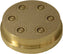 Omcan -  Brass Pasta Die #128 Tortiglioni 13 mm For 16643/13236/13440 - 45915
