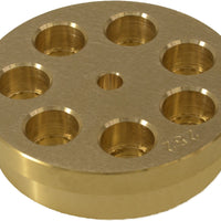 Omcan - Brass Pasta Die #252 Gigli Festionati 11.4 mm For 16643/13236/13440 - 45532