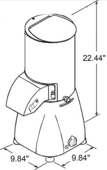 Omcan - Bread Grater - 11411