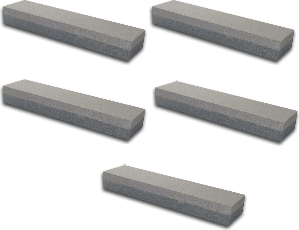 Omcan - CSS-8 Norton Chinese Combo Stone Medium & Fine, Pack of 10 - 10968