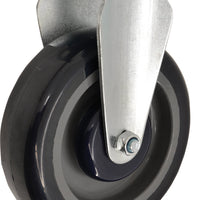Omcan - Caster For Solid Top Stock Carts, Pack of 4 - 43568