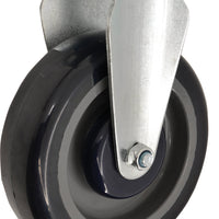 Omcan - Caster For Solid Top Stock Carts, Pack of 5 - 43568