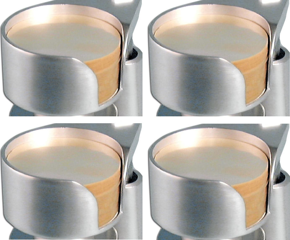 Omcan - Cellophane Papers For 4" Patty Machine 1000 Count, Pack of 4 - 11427