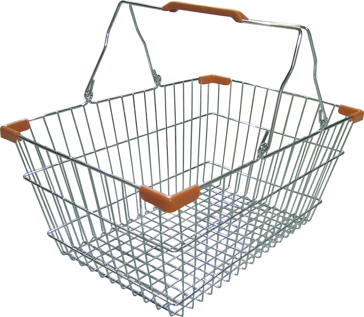 Omcan - Chrome Shopping Basket, Pack of 5 - 13022