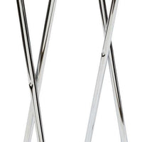 Omcan - Chrome Tray Stand, Pack of 3 - 39617