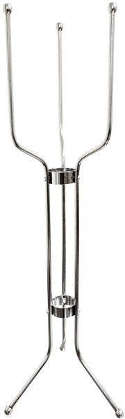 Omcan - Chrome-coated Wine Bucket Stand for 8 QT Wine Buckets, Pack of 4 - 80837