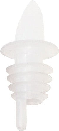 Omcan - Clear Economy Free-Flow Pourer, Pack of 12, Pack of 40 - 80852