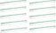 Omcan - Clear & Green 2” x 30” Divider, Pack of 10 - 10772
