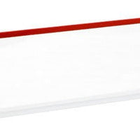 Omcan - Clear & Red 5” x 30” Divider, Pack of 10 - 10781