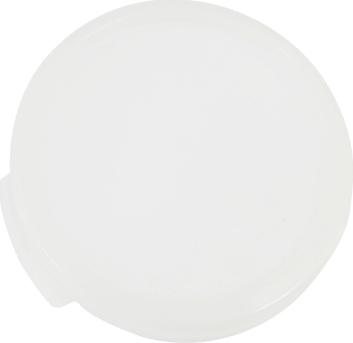 Omcan - Cover For 2 & 4 QT Polycarbonate Round Food Storage Containers, Pack of 40 - 80195
