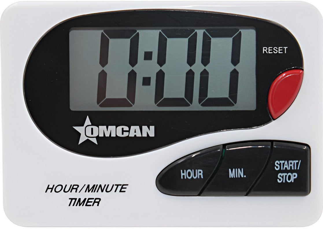 Omcan - Digital LCD Hour/Minute Timer, Pack of 10 - 47227