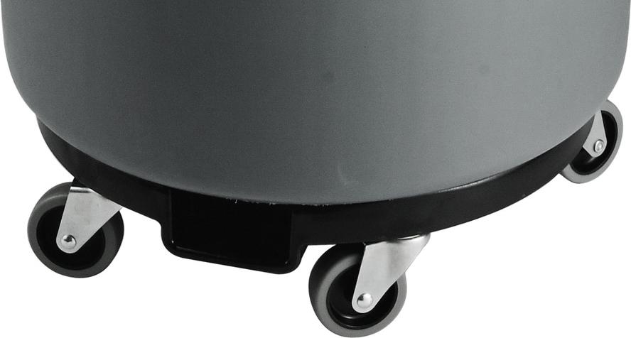Omcan - Dolly/Wheels For 32 Gallon Trash Can, Pack of 2 - 43555