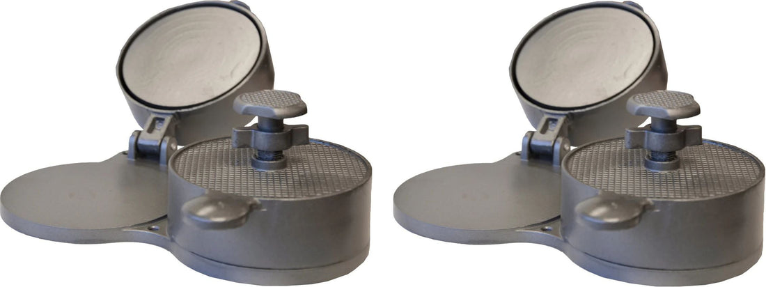 Omcan - Double Cast Aluminum Patty Press, Pack of 2 - 26088