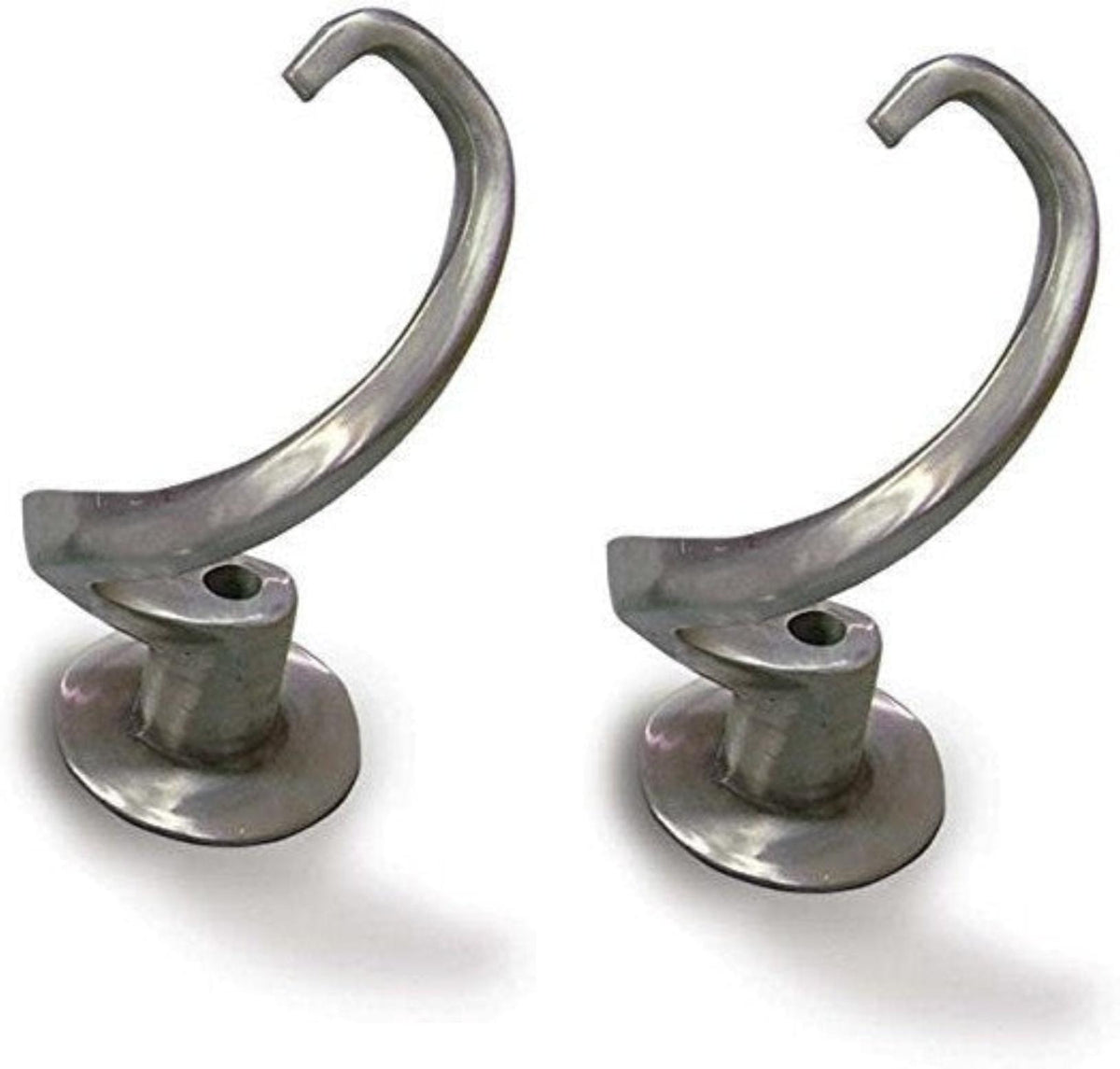 Omcan - Dough Hook Replacement Accessory for 20-QT General Purpose Mixers with Guard and Timer, Pack of 2 - 25154